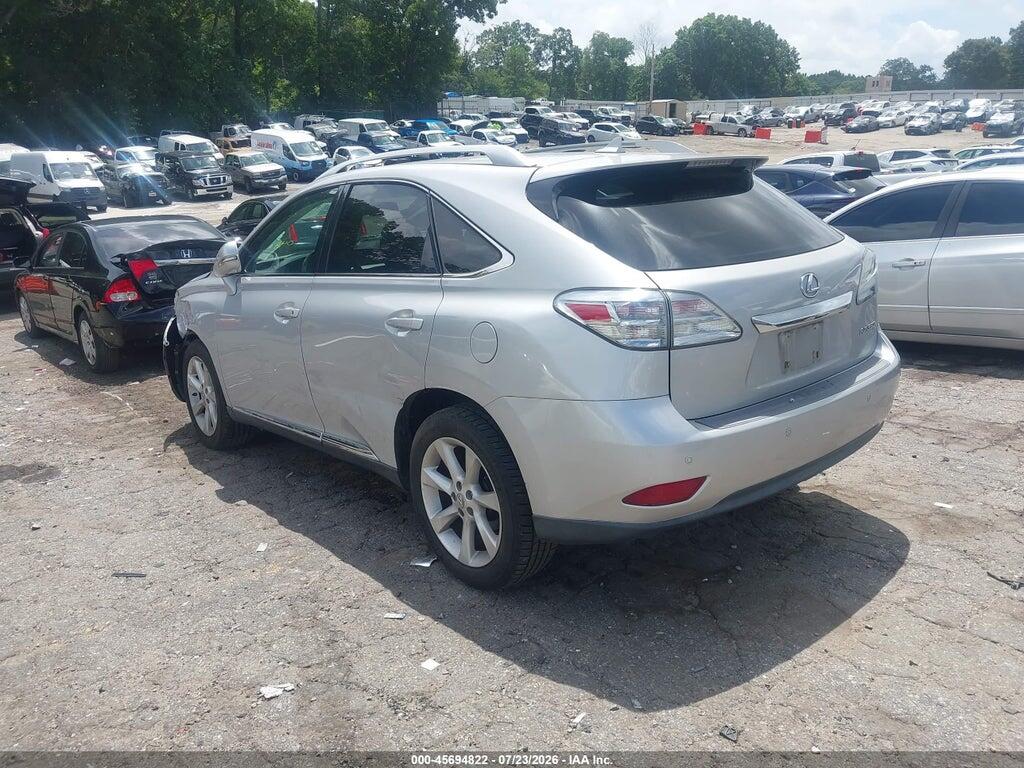 2T2ZK1BA3BC044625 2011 LEXUS RX 350 photo no. 3