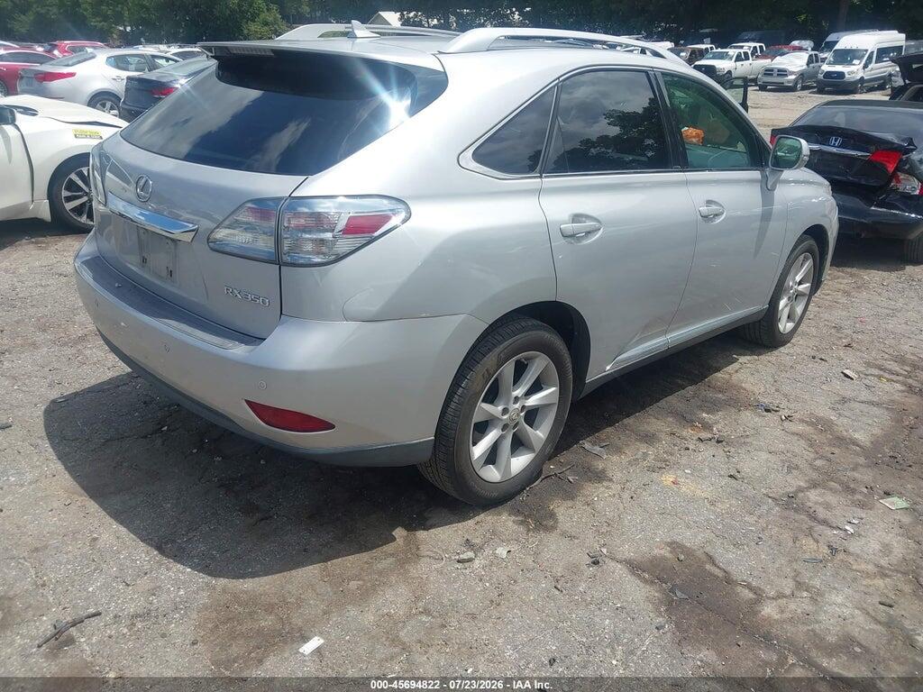 2T2ZK1BA3BC044625 2011 LEXUS RX 350 photo no. 4