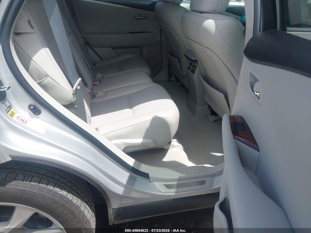 2T2ZK1BA3BC044625 2011 LEXUS RX 350 photo no. 8