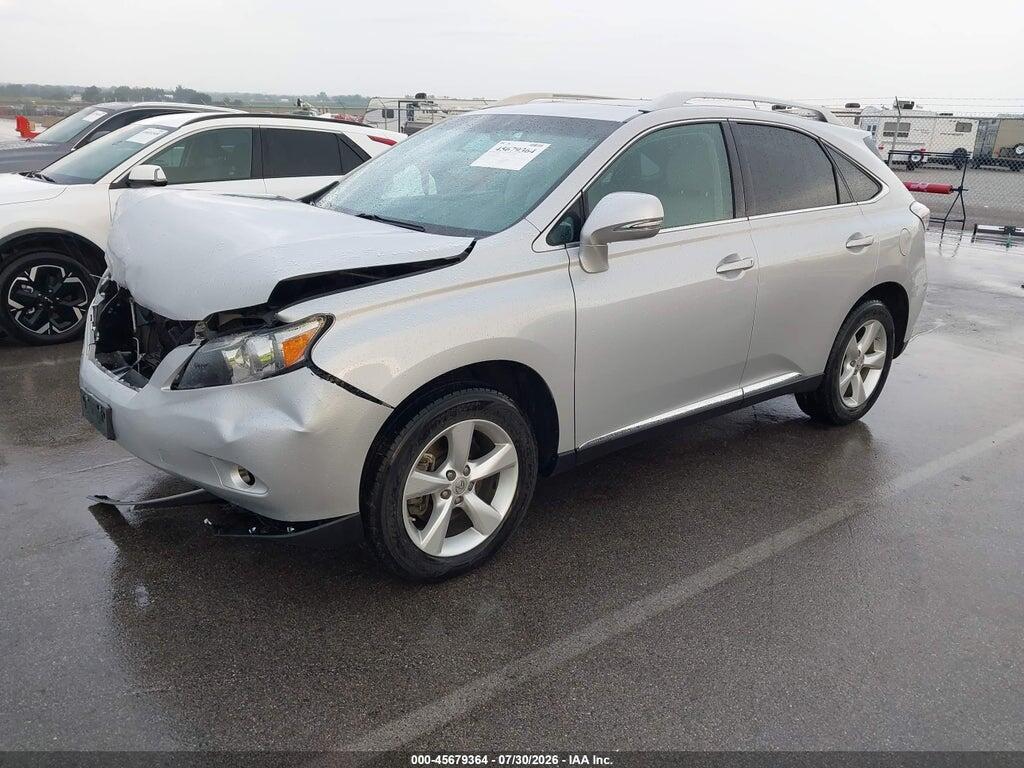 2T2BK1BA0BC114650 2011 LEXUS RX 350 photo no. 2
