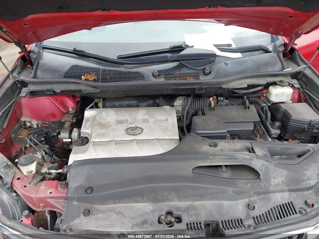 2T2BK1BA1BC084235 2011 LEXUS RX 350 photo no. 10