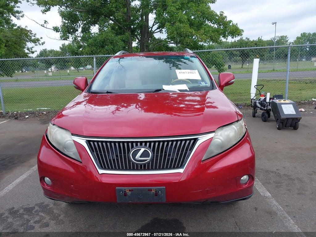 2T2BK1BA1BC084235 2011 LEXUS RX 350 photo no. 12