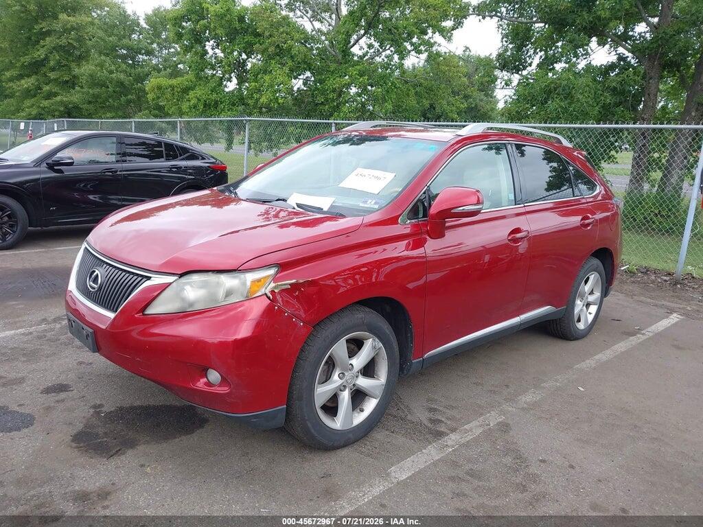 2T2BK1BA1BC084235 2011 LEXUS RX 350 photo no. 2