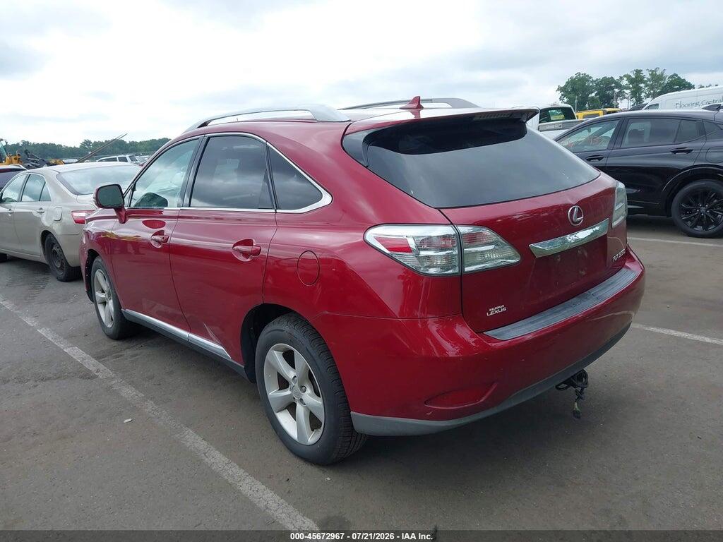 2T2BK1BA1BC084235 2011 LEXUS RX 350 photo no. 3