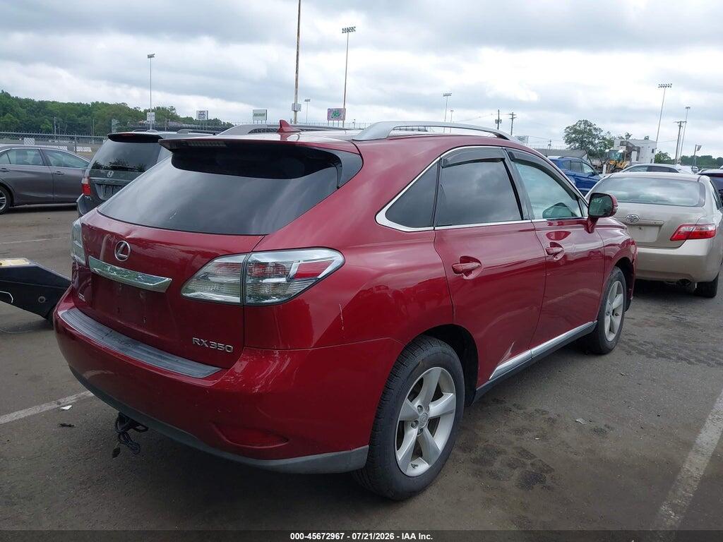 2T2BK1BA1BC084235 2011 LEXUS RX 350 photo no. 4