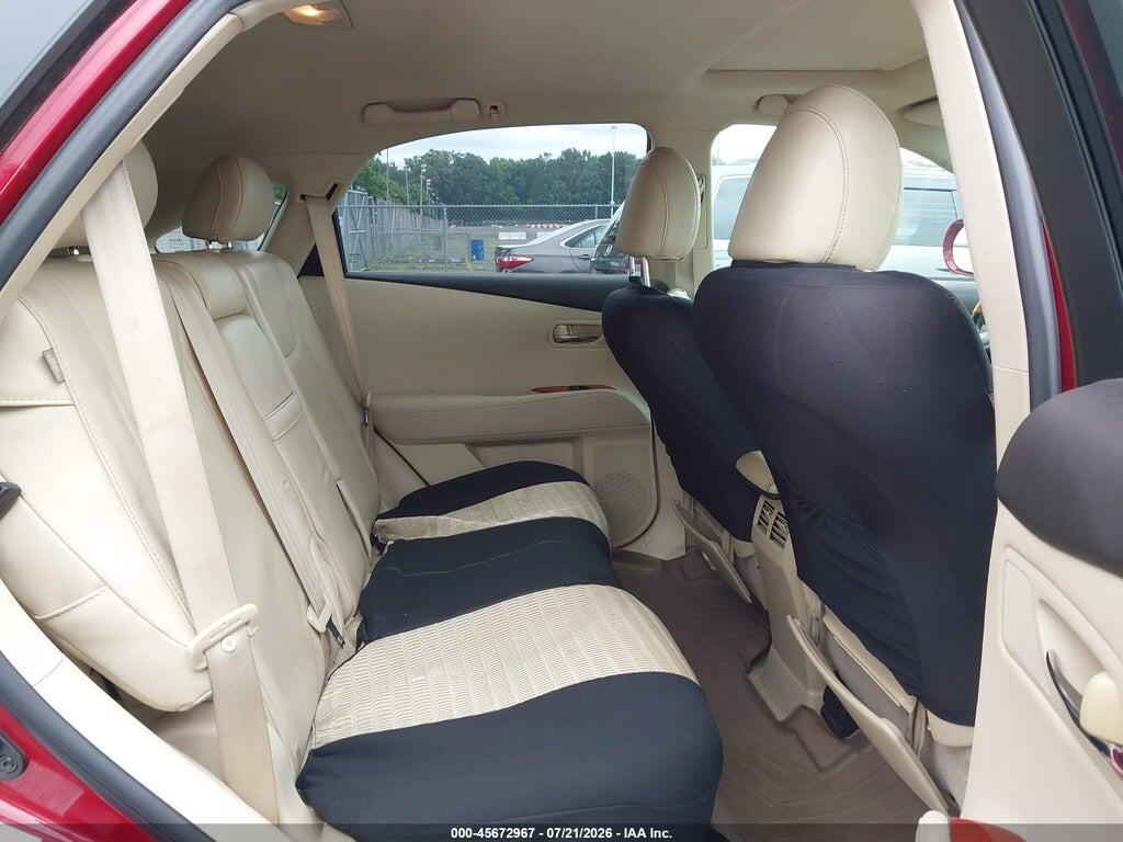 2T2BK1BA1BC084235 2011 LEXUS RX 350 photo no. 8