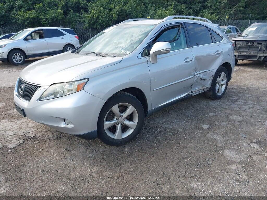 2T2BK1BA2BC090285 2011 LEXUS RX 350 photo no. 2