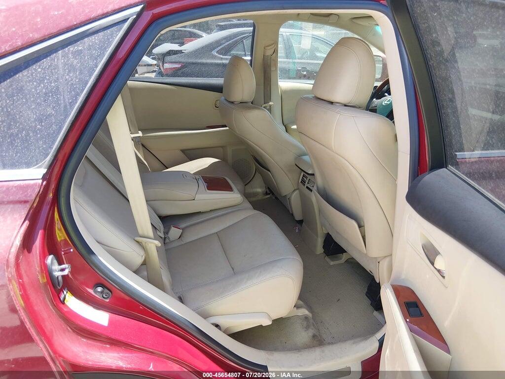 2T2ZK1BA4BC059571 2011 LEXUS RX 350 photo no. 8