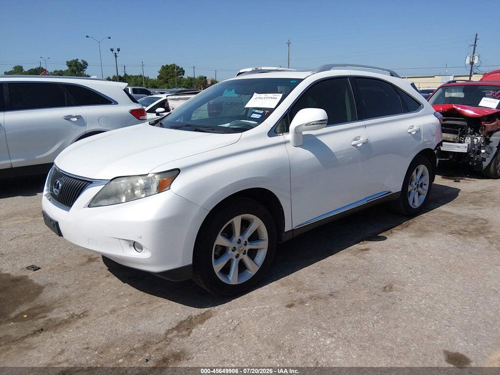 2T2ZK1BA9BC062272 2011 LEXUS RX 350 photo no. 2