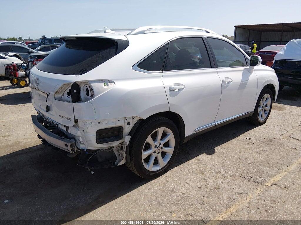 2T2ZK1BA9BC062272 2011 LEXUS RX 350 photo no. 4