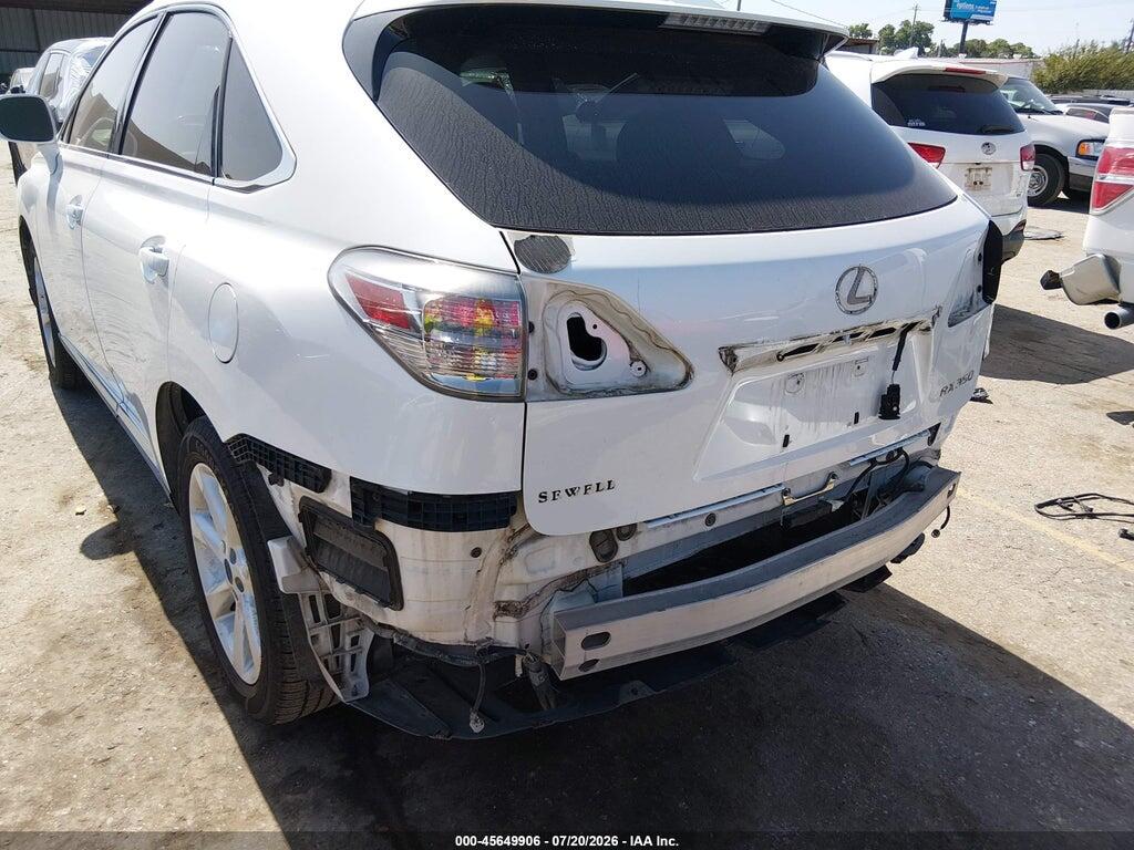 2T2ZK1BA9BC062272 2011 LEXUS RX 350 photo no. 6