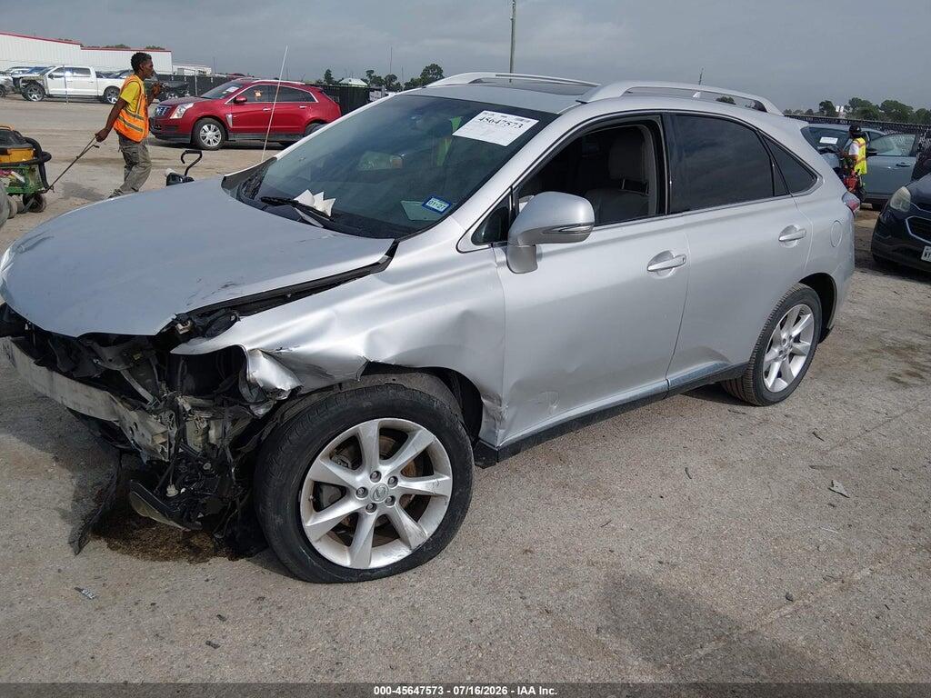 2T2ZK1BA9BC051191 2011 LEXUS RX 350 photo no. 2