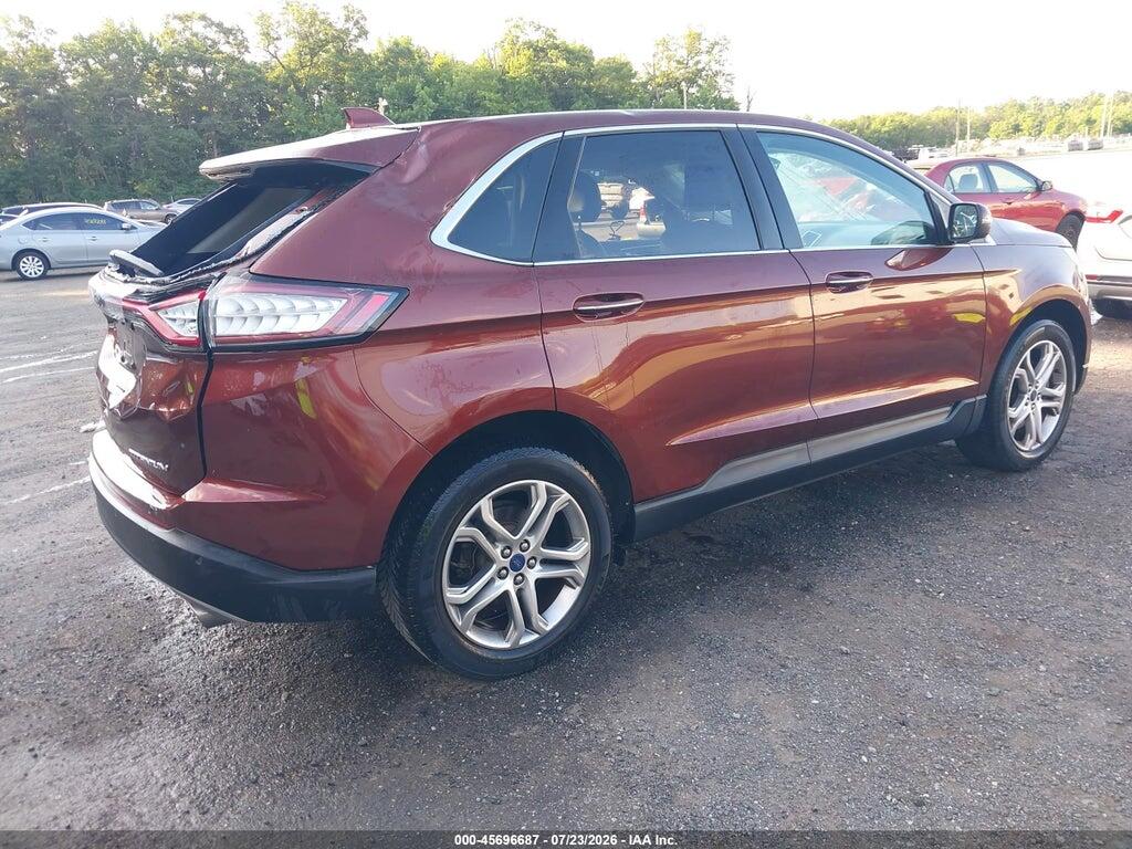 2FMTK3K85FBB89663 2015 FORD EDGE photo no. 4