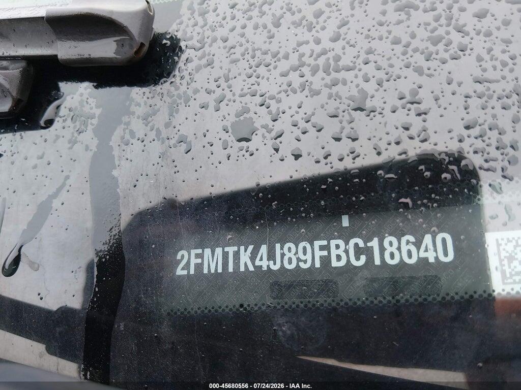 2FMTK4J89FBC18640 2015 FORD EDGE photo no. 9