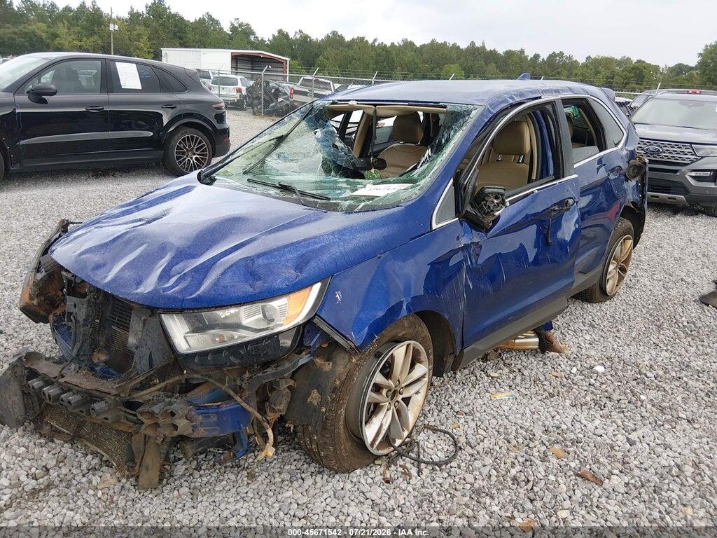 2FMTK4J8XFBB83199 2015 FORD EDGE photo no. 2