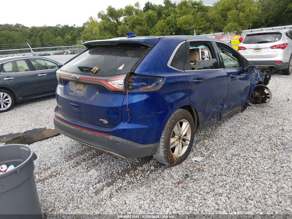 2FMTK4J8XFBB83199 2015 FORD EDGE photo no. 4