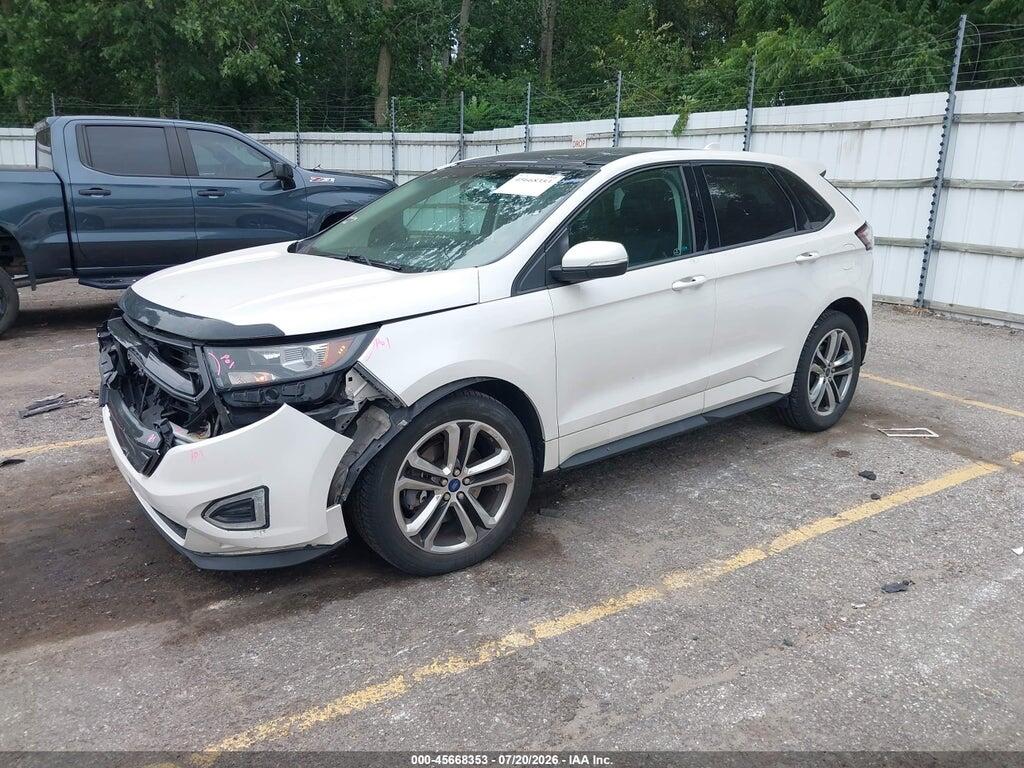 2FMTK4AP1FBB01237 2015 FORD EDGE photo no. 2