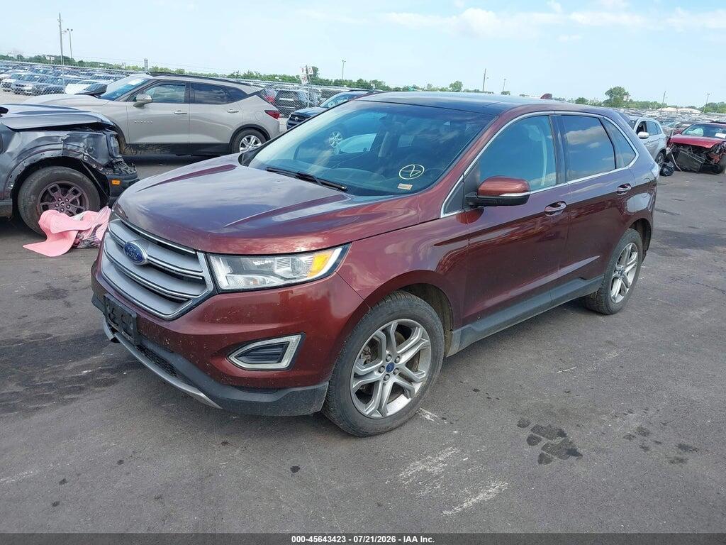 2FMTK4K97FBB08256 2015 FORD EDGE photo no. 2