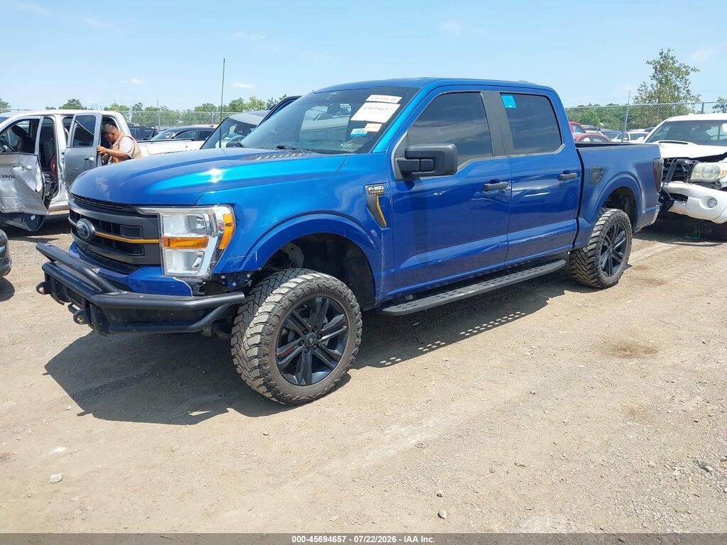 1FTEW1E86NFA89358 2022 FORD F-150 photo no. 2