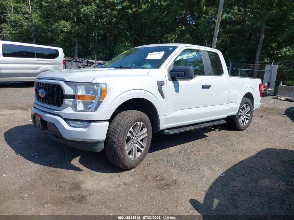 1FTEX1EP8NKD95134 2022 FORD F-150 photo no. 2