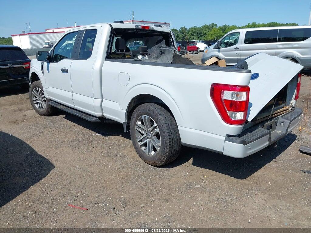 1FTEX1EP8NKD95134 2022 FORD F-150 photo no. 3