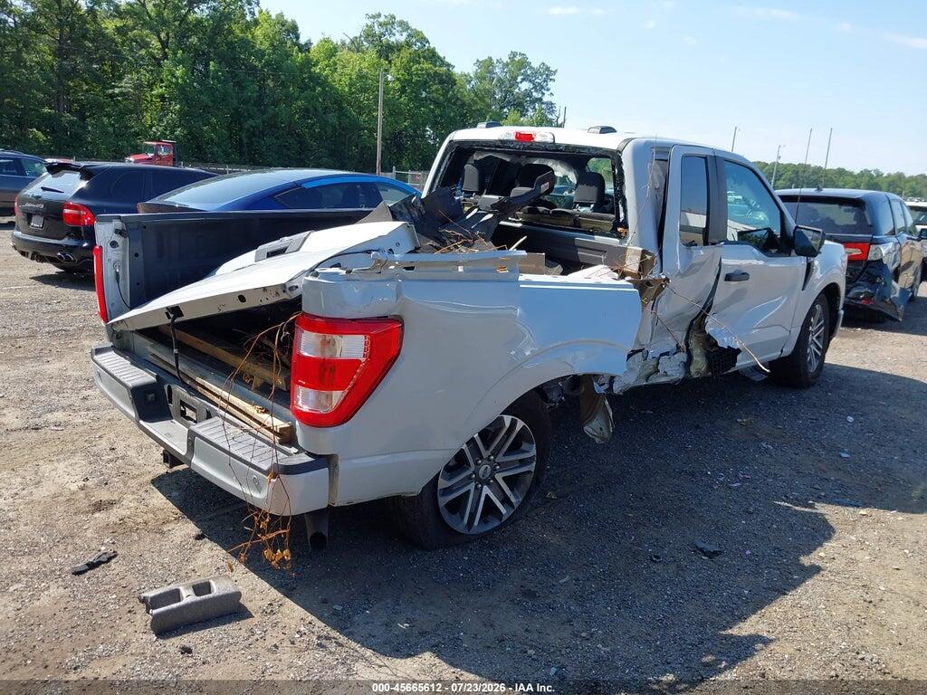 1FTEX1EP8NKD95134 2022 FORD F-150 photo no. 4