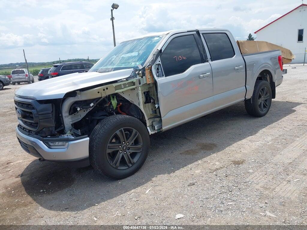 1FTFW1E55NKD85652 2022 FORD F-150 photo no. 2