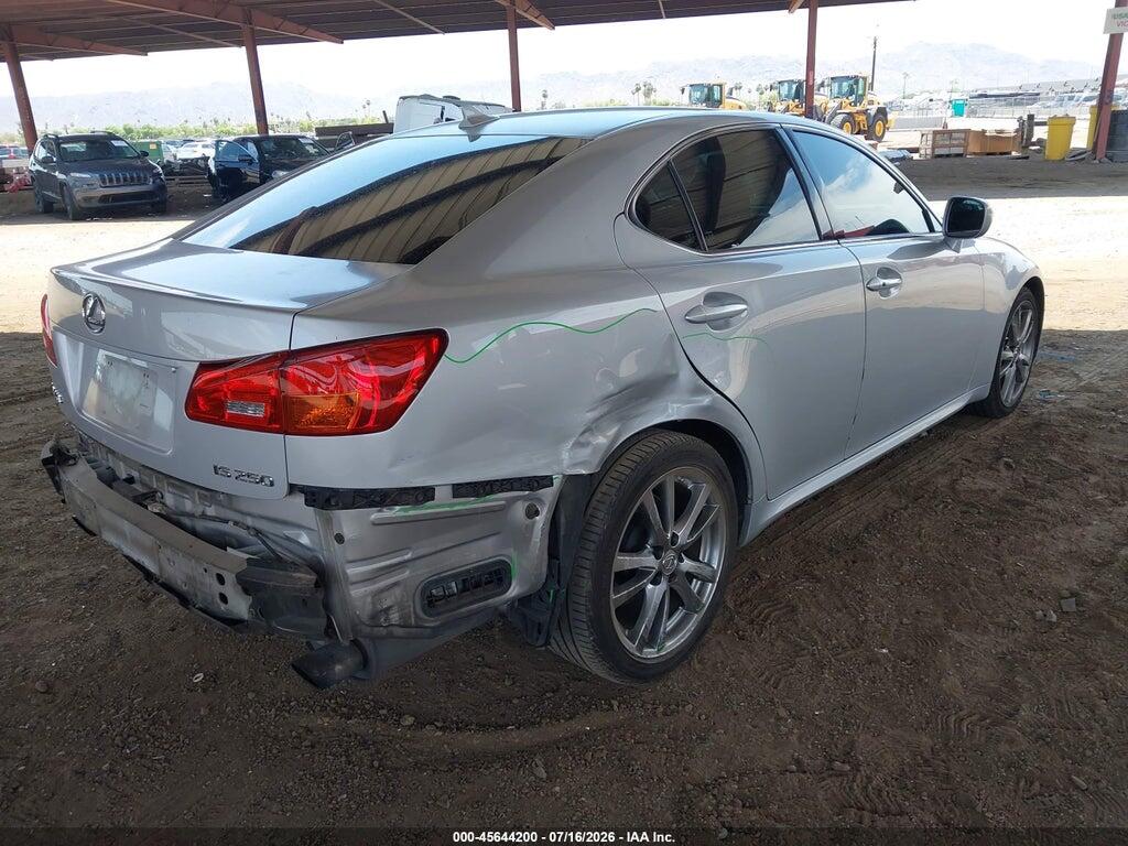 JTHBK262685051975 2008 LEXUS IS 250 photo no. 4