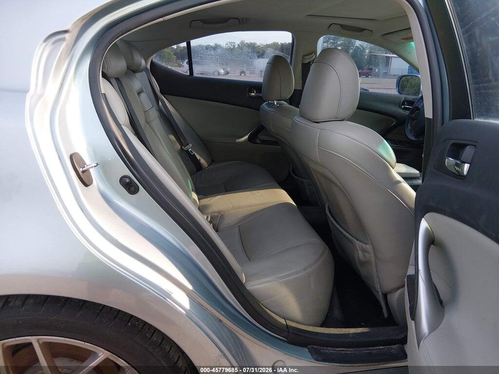 JTHBK262282078706 2008 LEXUS IS 250 photo no. 8