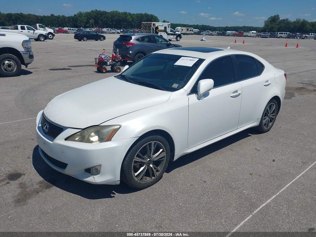 JTHCK262782021762 2008 LEXUS IS 250 photo no. 2