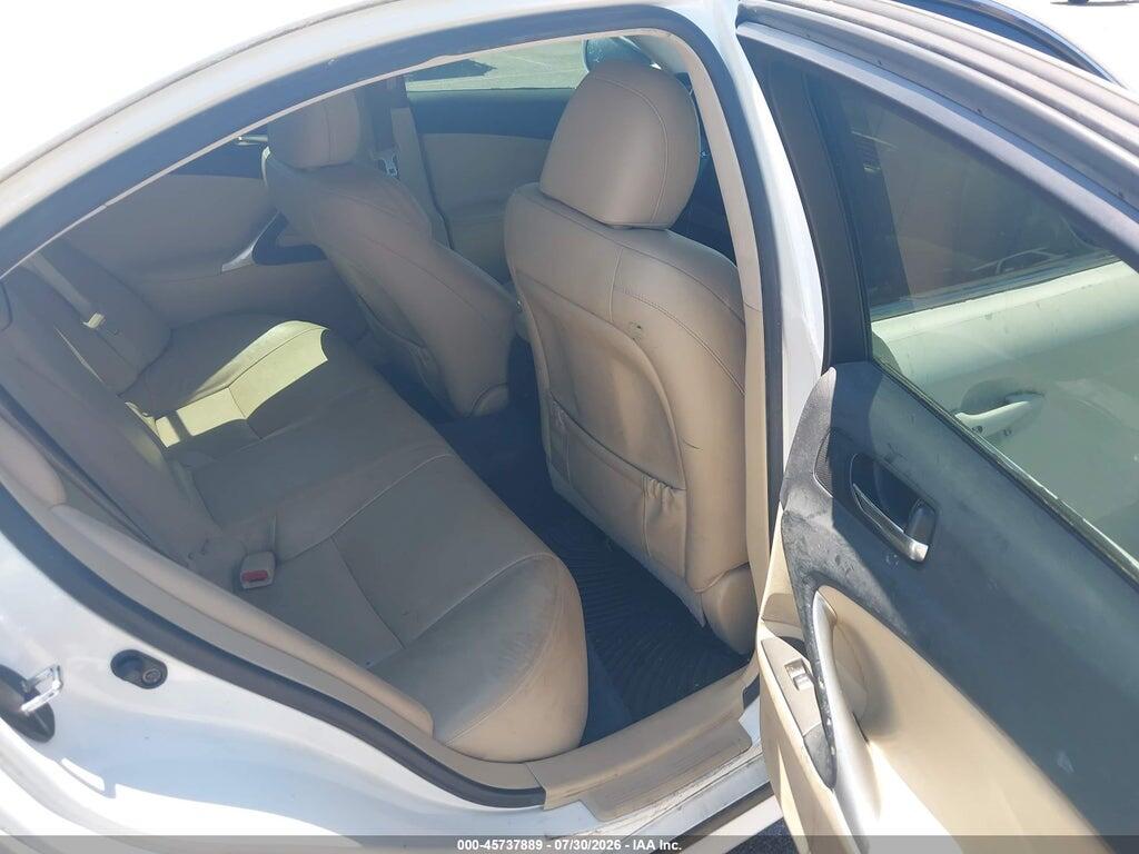 JTHCK262782021762 2008 LEXUS IS 250 photo no. 8