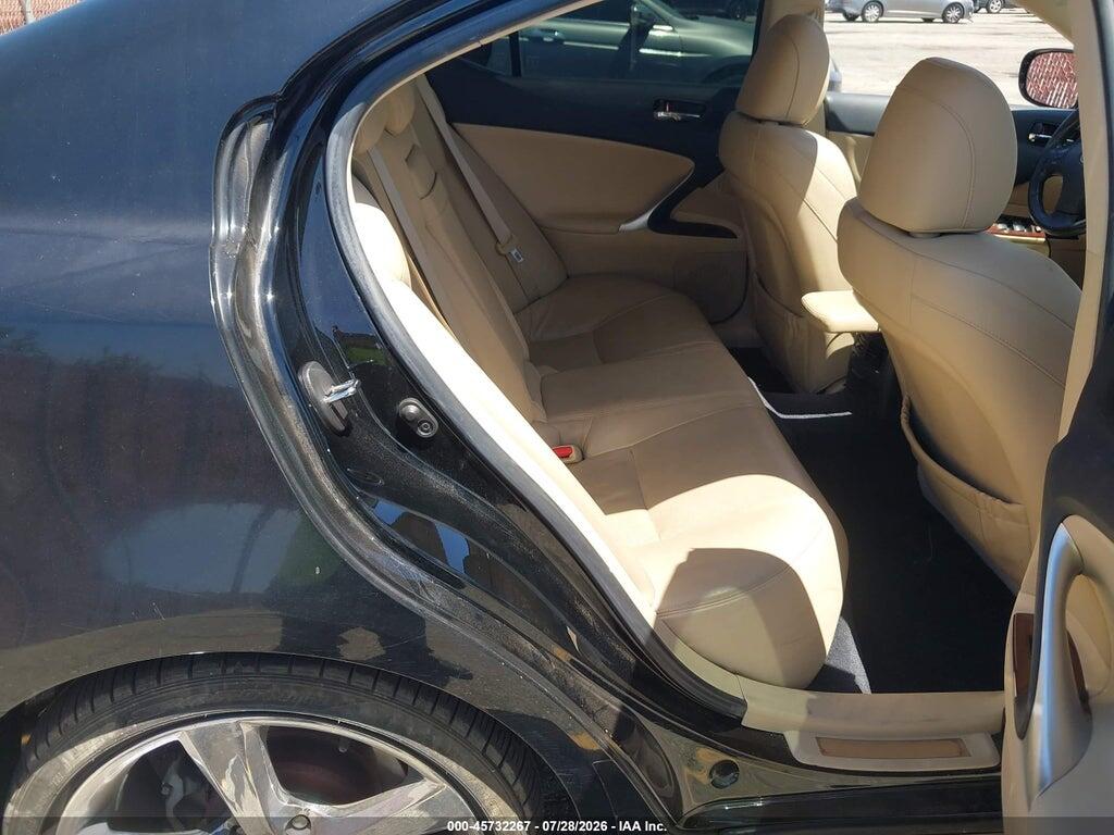 JTHBK262982065208 2008 LEXUS IS 250 photo no. 8