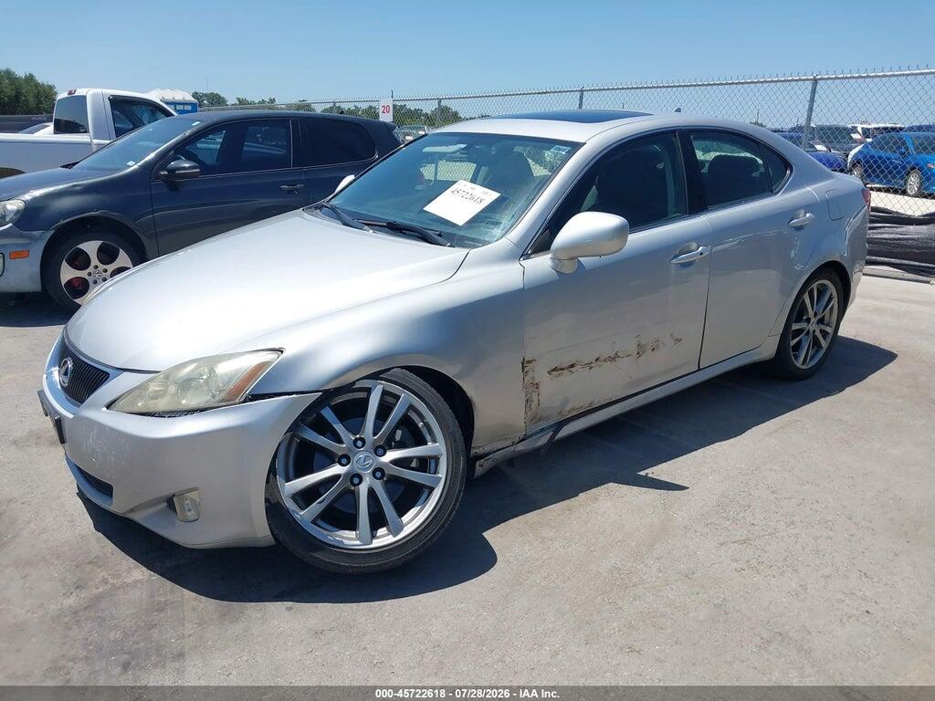 JTHBK262685062734 2008 LEXUS IS 250 photo no. 2