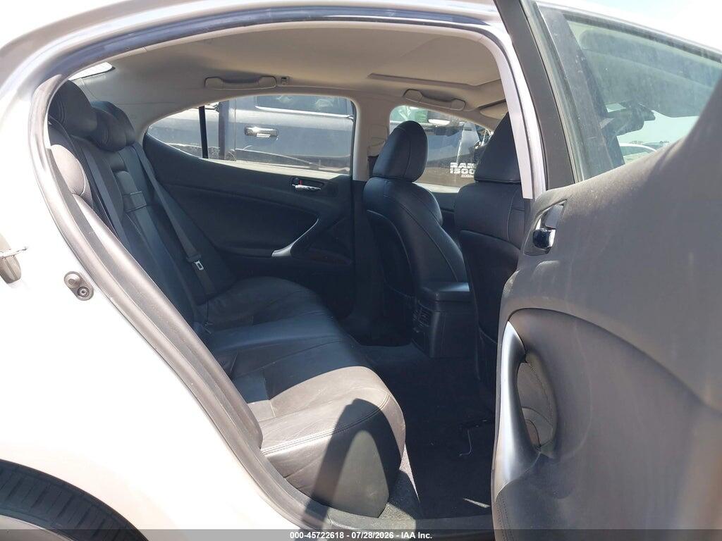 JTHBK262685062734 2008 LEXUS IS 250 photo no. 8
