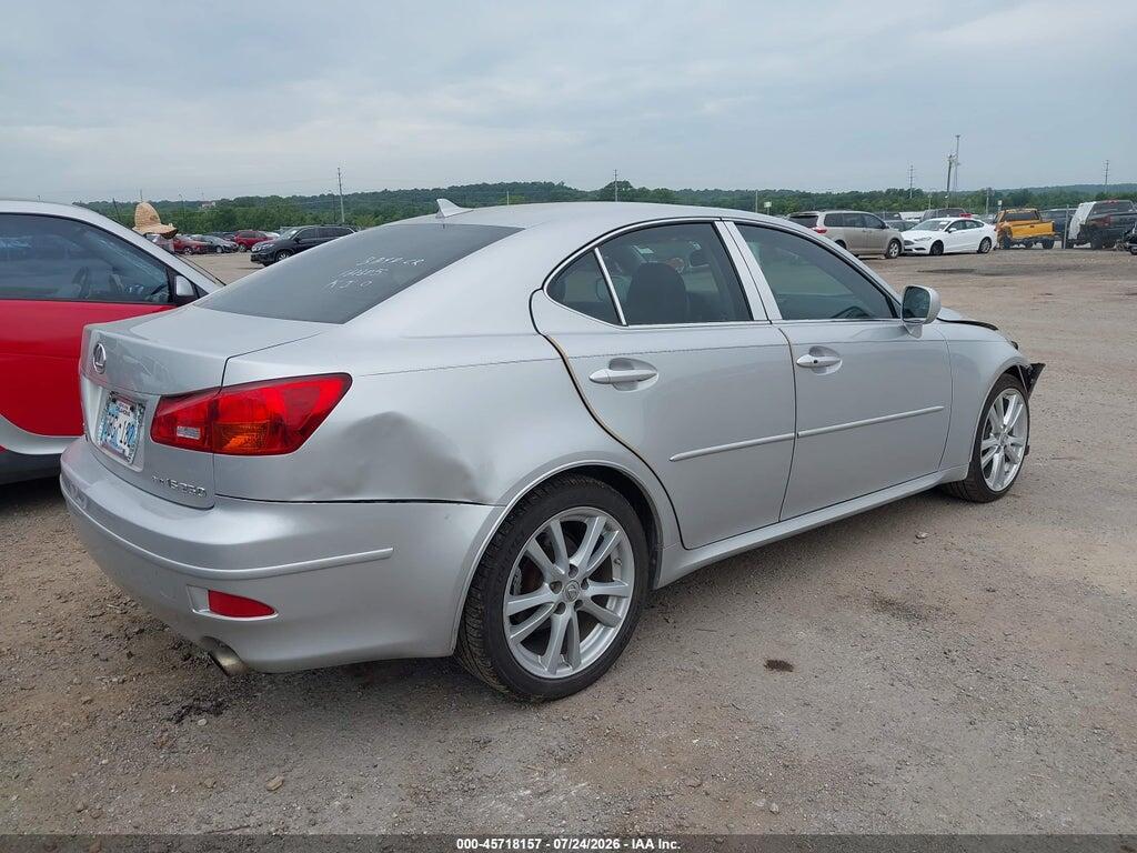 JTHCK262085015977 2008 LEXUS IS 250 photo no. 4
