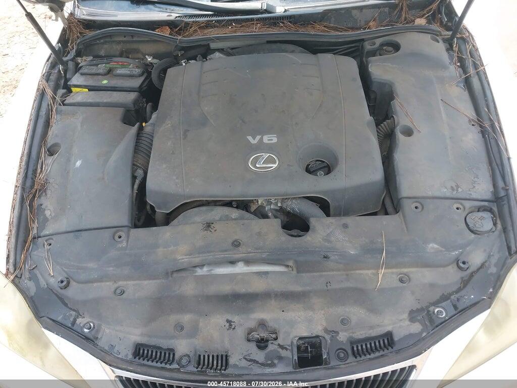 JTHBK262682072875 2008 LEXUS IS 250 photo no. 10