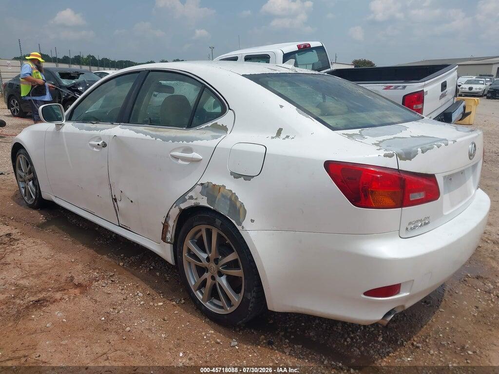 JTHBK262682072875 2008 LEXUS IS 250 photo no. 3