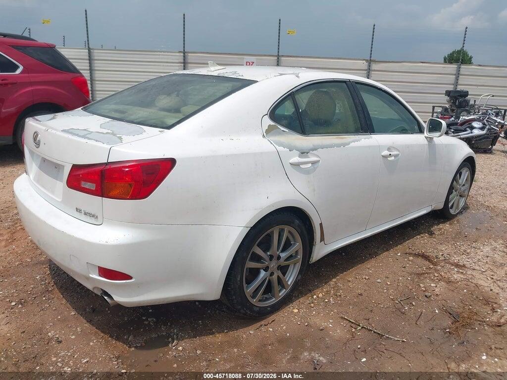 JTHBK262682072875 2008 LEXUS IS 250 photo no. 4