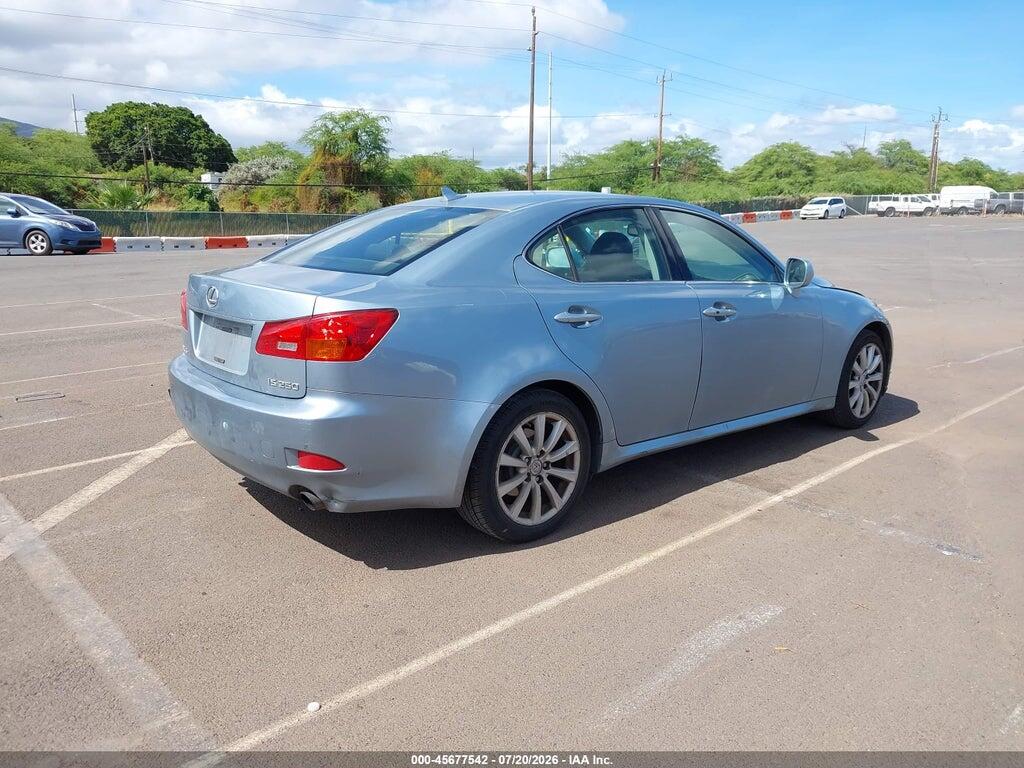 JTHBK262185054671 2008 LEXUS IS 250 photo no. 4