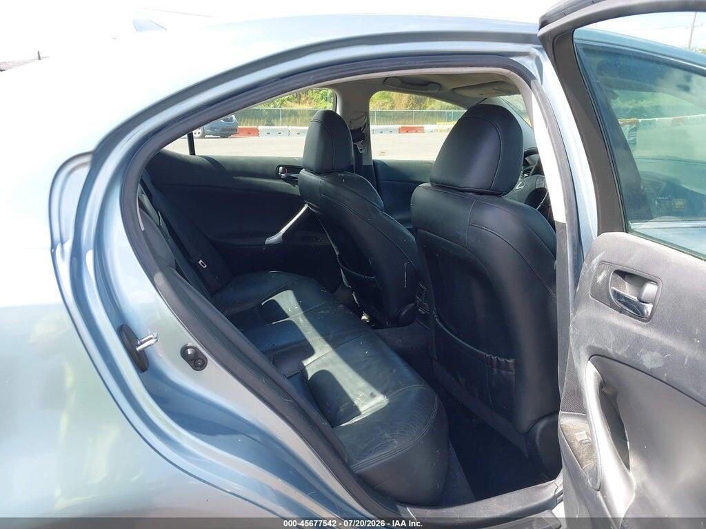 JTHBK262185054671 2008 LEXUS IS 250 photo no. 8