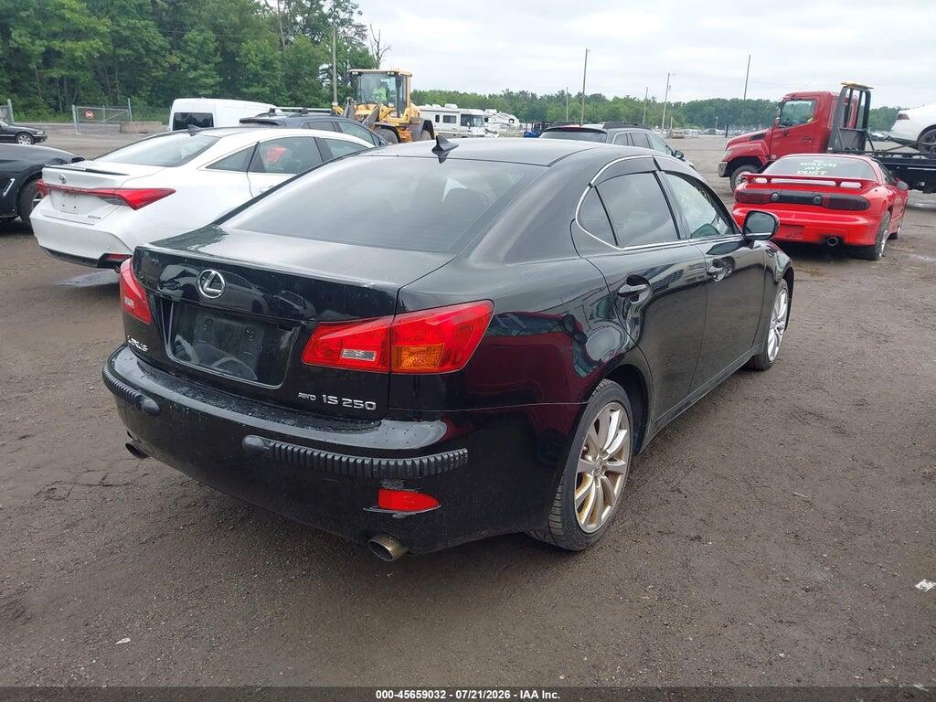 JTHCK262385020400 2008 LEXUS IS 250 photo no. 4
