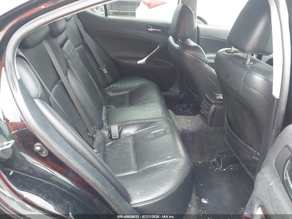 JTHCK262385020400 2008 LEXUS IS 250 photo no. 8