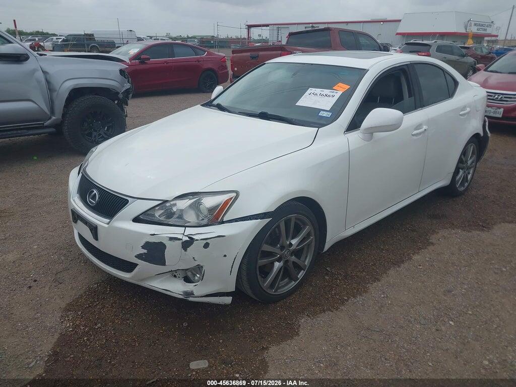 JTHBK262085076595 2008 LEXUS IS 250 photo no. 2