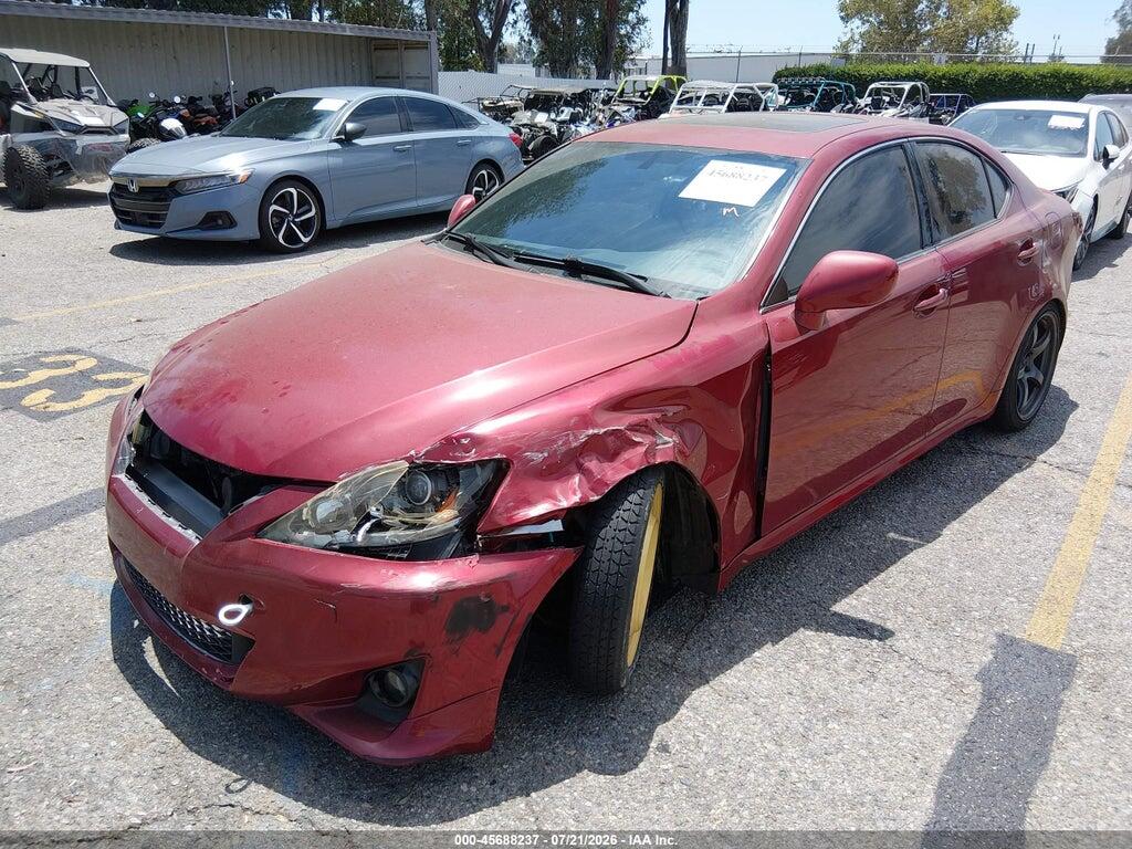 JTHBE262285017460 2008 LEXUS IS 350 photo no. 2
