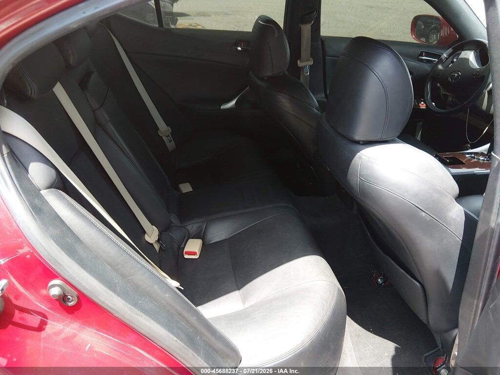 JTHBE262285017460 2008 LEXUS IS 350 photo no. 8