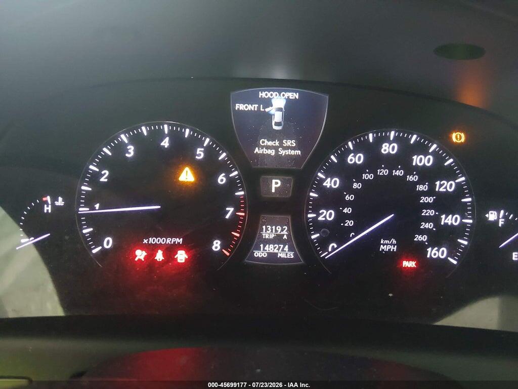 JTHBL46F785059319 2008 LEXUS LS 460 photo no. 7
