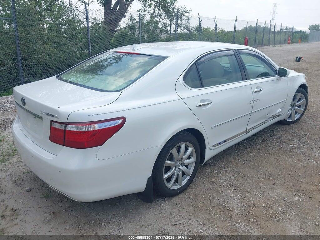 JTHDU46F285004931 2008 LEXUS LS 600H photo no. 4