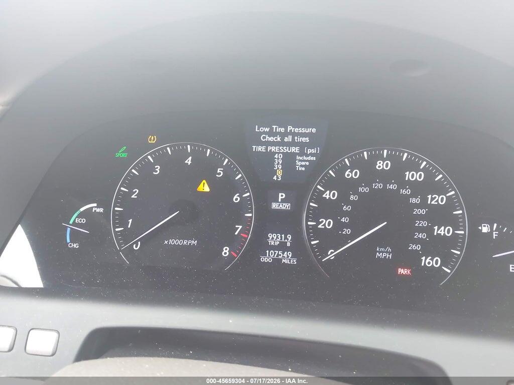 JTHDU46F285004931 2008 LEXUS LS 600H photo no. 7