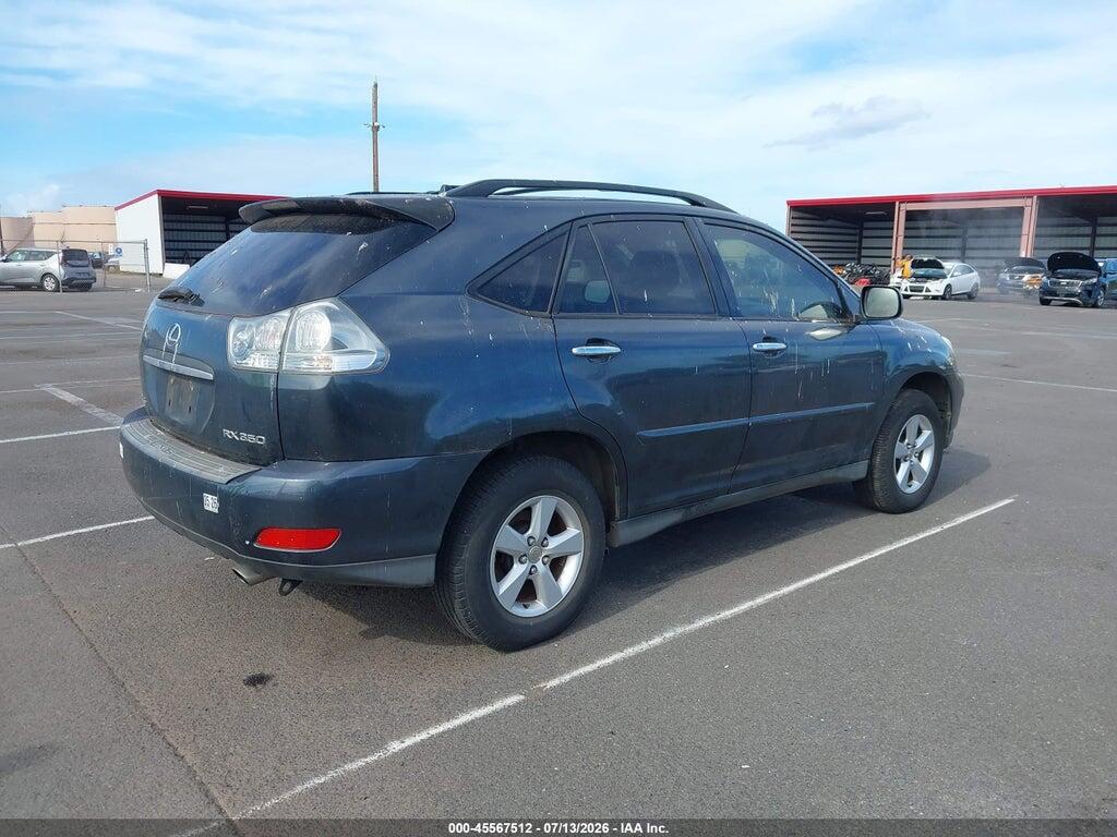 JTJGK31U780010478 2008 LEXUS RX 350 photo no. 4