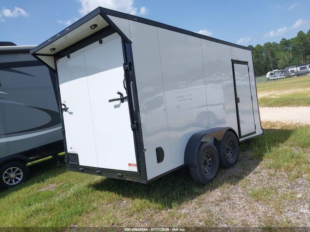 4M9BE1623TS142937 2026 MAXIMUM CARGO TRAILE 7X16 V-NOSE ENCLOSED photo no. 4